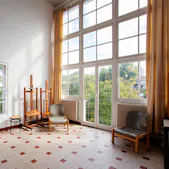 Artist studios at the Art Explora Fondation