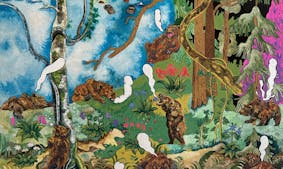 La licorne, l'étoile et la lune